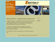 Tablet Screenshot of bottniait.se